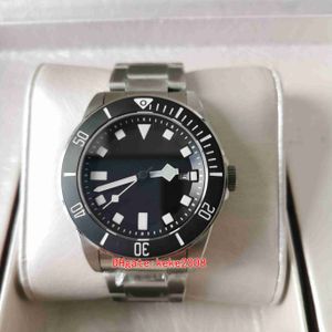 XF Watch Super man watch 42mm 25600 25600TN Ceramic Stainless Steel Black Dial ETA 2824-2 Movement Mechanical Automatic Mens Watch Watches wristwatches