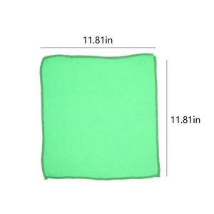 Towel 30X30Cm Car Microfibre Cleaning Natural Shammy Chamois Drying Washing Drop Delivery Home Garden Textiles Dhkqe