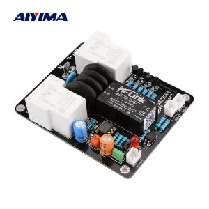 Amplifier AIYIMA 2000W High Power Soft Start Board 30A Dual Temperature Control Switch Delayed Start Board For Amplifier Amp DIY