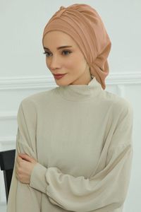 Ethnische Kleidung Muslim bescheidene Hijab Cap Undercap Abaya Hijabs für Frau Islamic Abayas Jersey Instant Wrap Women Frauen