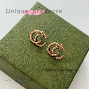 Серьговые серьги Cucci Classic Fashion Letter Senrings имеют марки Retro 14k Gold Gugcci Сервинг Сервины Роскошной Дизайнер для женского свадебной вечеринки подарки на день рождения подарки 993