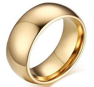 Pierścionka ślubna kopone złoto platowane obrączka w wolggsten dla mężczyzn i kobiet rozmiar 6-13 gorąca wyprzedaż w USA i Europie7827763