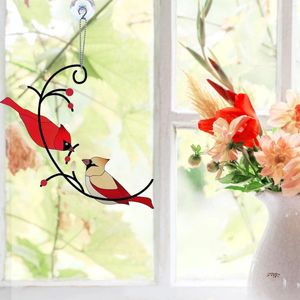 Dekoracyjne figurki kolorowe akrylowe okno szklane okno wiszące dekoracje dekoracje ogrodowe ogrodowe wiatr