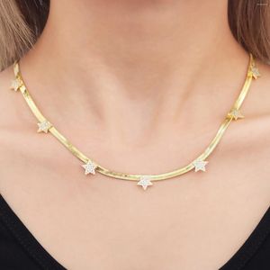 Chains Fashion Women Minority Fashionable Clavicle Chain Exquisite Unique Pendant Star Necklace