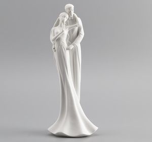 Wszystkie porcelanowe prezenty ślubne Drobne serie oblubieńca i żywica panny młodej Rzeźba Miękkie wyposażenie domu 4344987