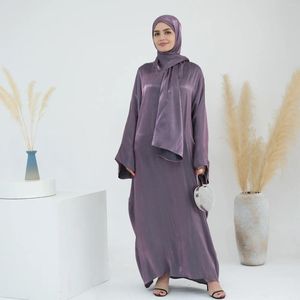 Abbigliamento etnico con cappuccio Abayas Donne lucide Djellaba Arabo saudita Turchia Dubai Abaya Eid Jalabiya Marocain Caftano Abito musulmano modesto