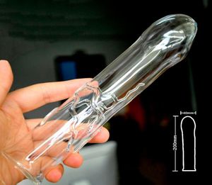 Big Hollow pyrex glass genital fake penis artificial male dick anal dildo butt plug masturbator adult sex toys for women men gay 19409514