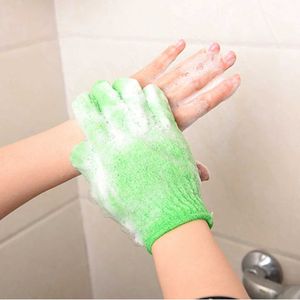 Bath Tools Accessories Peeling and exfoliating gloves used for shower frosted wear-resistant body massage sponge cleaning of skin moisturizing spa bath Q2404301