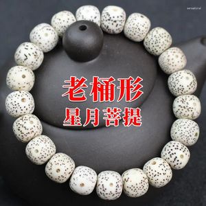 Strand Xingyue Bodhi Bracciale hainan Materiale singolo perle a barilotto perle da collezione-autografo Rosario uomini e donne coppia o