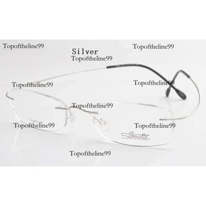 -brand Silhouette Titanium Rimless Optical Glasses Frame No Screw Prescription Eyeglasses With Bax Free Shipping Original edition