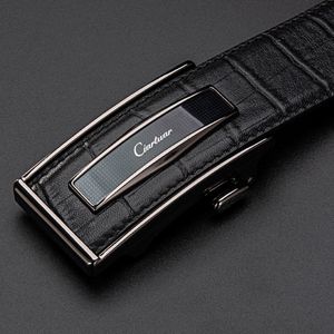 Ciartuar Leather Belt Automatic Buckle Belts for Men Genuine Leather Waist Mens Luxury Designer Belt High Quality Fashion Strap J1209 231Y