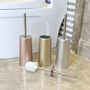 Установите золотую туалетную щетку с держателем wc щетки для ванной комнаты щетка для ванной комнаты для ванной комнаты Домохозяйственная очистка пола