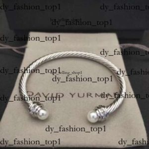 David Yurma Bracelet DY Bracelet Designer Cable Bracelet Fashion Jewelry For Women Men Gold Silver Pearl Head Cross Bangle Bracelet Dy Jewelry Man Christmas Gift 985