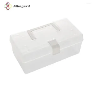 Storage Boxes Wipes Dispenser Portable Dustproof Household Transparent Cosmetic Finishing Box Sundries Artifact Mask With Lid