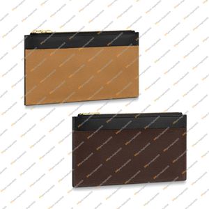 Unisex Fashion Casual Designer Luxury Coin Credit Card Holder Purse Clutch Bag Wallet Key Pouch Högkvalitativ topp 5A M80348 M80390 Busin 2335