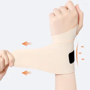 Wrist Support Adjustable Thin Compression Guard Sprain Brace Tendon Sheath Pain For Men Women Exercise Safety