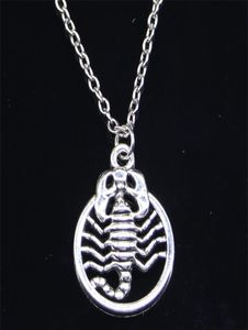 20pcs Nowy naszyjnik modowy 26x19 mm Scorpion Scorpio Zodiac Pendants Krótkie Kobiety Mężczyźni Colar Prezent Choker 2010136816858