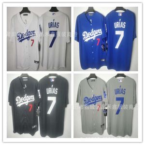 Dodgers Los Angeles Baseball 7 Urias Mens broderade spel