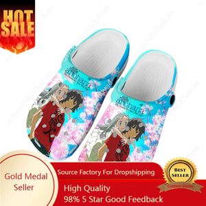 Scarpe casual anohana il fiore che abbiamo visto quel giorno intasamenti da casa uomo personalizzato da donna adolescente giardino di cognelli per la spiaggia pantofole