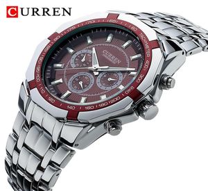 Curren Men Luxury Brand Military Sport Mens Watches Full Steel Quartz Clock Men039S Waterproof Business Watch Relogio Masculino4632068