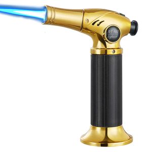 Spray Gun Outdoor BBQ Lighter Blue Flame Butane Without Gas Welding Torch Cigar Lighter