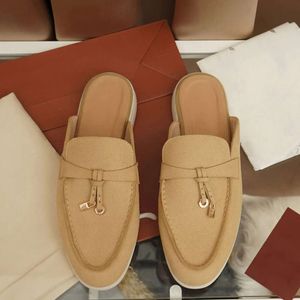 2024New Casual Loafers Lafers Flat Low Top Soede Cow Leather Oxfords Moccasins Summer Walk Comfort Loafer Slip на резиновых квартирах Loafer