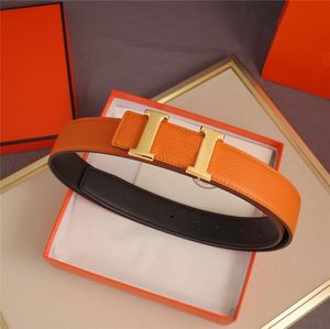 Women's designer belts luxury brand classic letter H grommet fashion designer genuine leather belts men's belts waist belt