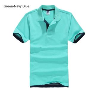 Mens Polos Plus Size XS-3XL Helt ny skjorta Högkvalitativ män Bomull Kort ärmmärken Jerseys Summer Shirts Drop Delivery Apparel Otvos