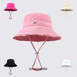 Designer hink hatt le bob hattar för män kvinnor casquette bred brim designer hatt sol förhindra gorras utomhus strand duk hink hatt designer modetillbehör