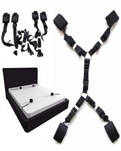 Adult Supplies Binding Straps With Alternative Toys Couples Fun Bed Sex Straps BDSM Bondage Strap Sex Games For Couples7771477