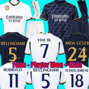 Camisas de futebol benzema 22 23 24 camisa de futebol vini jr cambravea alaba perigo asensio modric marcelo real madrids camisetas de futebol final Camiseta Men Kit 3278