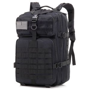 Projektant-icon 34L Uactical Assault Pack Plecak Army Molle Waterproof Bug Out Bag Mały plecak na wycieczkę na zewnątrz Huntingbl 278G