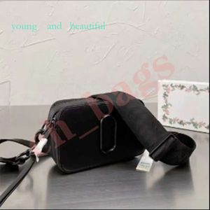 Модная снимка камеры дизайнерская сумка текстура дамы сумки сумочка Marc знаменитый маленький кошелек кросс -кошелек мини -женские сумки для плеча мессенджер 117
