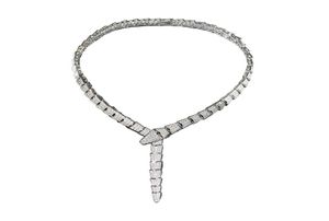 チェーンワイドネックレスはダイヤモンドをメッキした18Kゴールドジルコンパーソナリティイブニングボーンセーターチェーン6304115で覆われています
