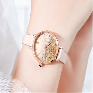 Clean and Cured 2021 Starry Sky Miboni Quartz Watch Female Amethyst Purple Smart Students Watches Beautiful Womens Wristwatches 1879