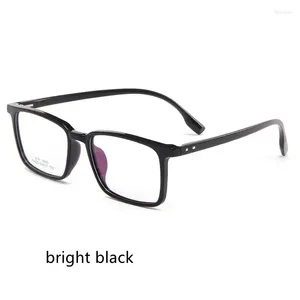 Sonnenbrillen Frames 52mm rechteckige Ultraleichte Business -Männer Brille verschreibungspflichtige Brille Frauen Mode Full Rim Eyewear 3025 (