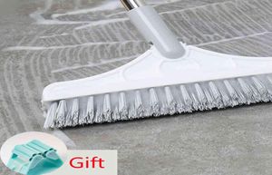 Floor Scrub Brush Rotating Stiff Broom Window Cleaner Rubber Wiper Toilet Brush Floor Wiper Dust Mop Bathroom Cleaning Brush 220115417610