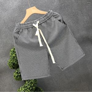 Shorts per uomini da uomo che corse a casa con tasche Man Short Pants Offerte di ghiaccio XXL Novità in stile coreano Nessun logo sottile elastico massa