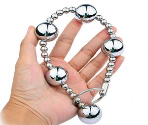 bdsm sex toys anal plug anal massage butt plug stainless Steel Anal Balls Beads Chainプラグフェチマスターベーションセックス製品WO3021385