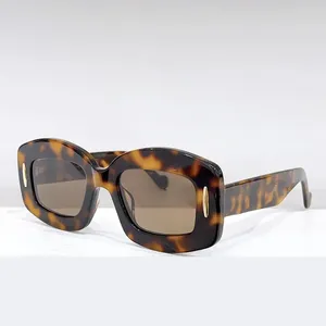 Óculos de sol Moda Brand Love Designe Men Square Men, dirigindo negócios de alta qualidade acetato de óculos artesanais de óculos mulheres óculos