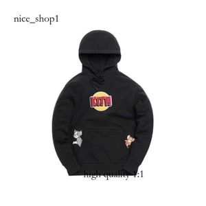 Kith Hoodie Men Men 1: 1 Najlepsza jakość Kith Tom Bluzy Bluzy uliczne Kith Pullover SH190823 8468