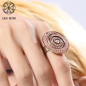 Cluster Rings Vintage Accessories For Women Eternity Promise Goth Jewelry Drop Selling Trending Products Korean Fashion Items