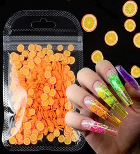 15 Stili Nail art Fruit Design fai -da -te Fette decorazioni acriliche di bellezza polimero chiodi argillosi Adesivo fetta di frutta Nali Accessori247q4175319