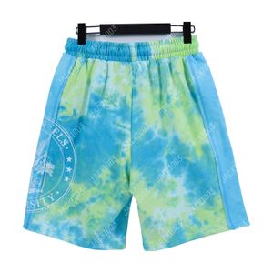 Palm PA 2024SS Ny sommarpanelpanelen Tie Dye Casual Men Women Boardshorts Breattable Beach Shorts bekväm fitness basket sport korta byxor änglar 8576 oge