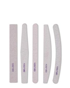 Nail Files Professional Grit Grey Boat Thick Sandpaper Sanding Buffer Beauty Tools DIY Salon3179179