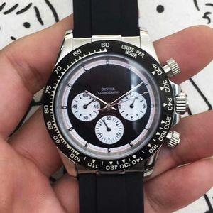 Designer Watch reloj watches AAA Mechanical Watch Laojia Black-faced 6-pin Tongna Automatic Mechanical Watch dl04 Machinery
