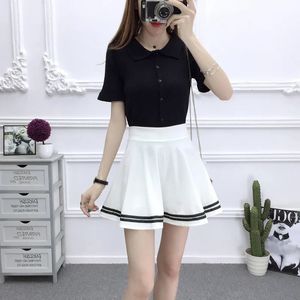 Alsoto Summer Style Girl Korean Skirts faldas anti anti saia lady skater preated mini tutu 240419