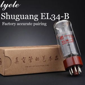 Усилитель Shuguang El34b вакуумная трубка вместо 6CA7/KT77 Электронная трубка Оригинальное сочетание точного точности для усилителя