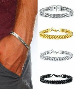 Classic Fashion Star With Money Luxury Designer Mens 14k Gold Chains Bracelet Link Chain Bracelets Jewelry4394522