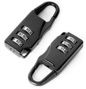100pcs set Mini Digit Password Padlock Suitcase Travel Safe Lock Drawer Number Code Locks Luggage Padlock Security 6 Color HHA98137967465